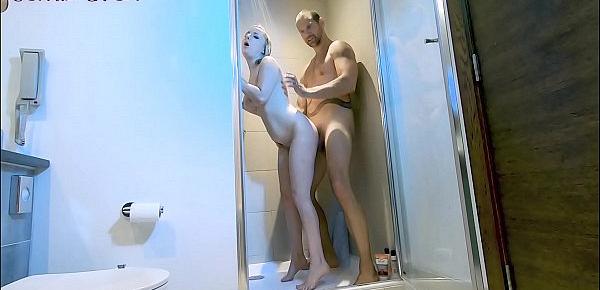  HARD HOT STEAMY SHOWER SEX WITH SOPHIE SHOX